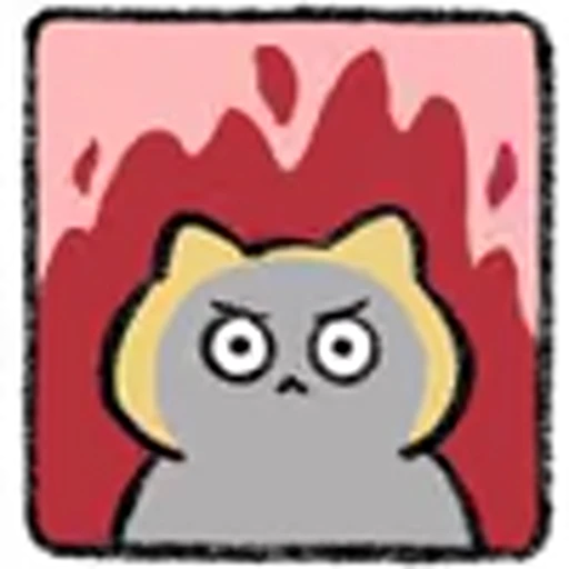 😊 Эмодзи «Мелкий котик» для Telegram