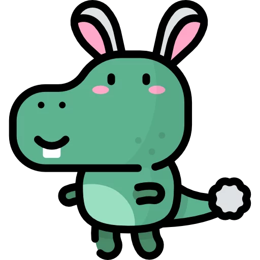 🦕 Стикер «Маленький Динозаврик» для Telegram