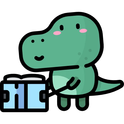 🦕 Стикер «Маленький Динозаврик» для Telegram