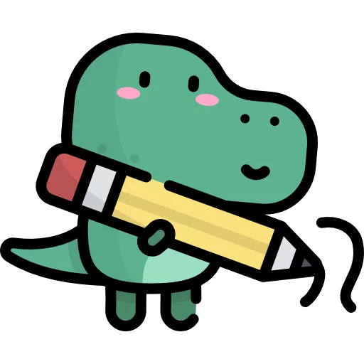 🦕 Стикер «Маленький Динозаврик» для Telegram