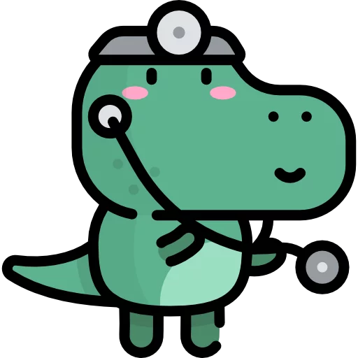 🦕 Стикер «Маленький Динозаврик» для Telegram