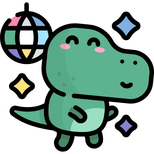 🦕 Стикер «Маленький Динозаврик» для Telegram