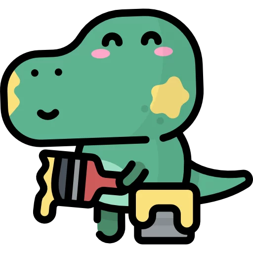 🦕 Стикер «Маленький Динозаврик» для Telegram