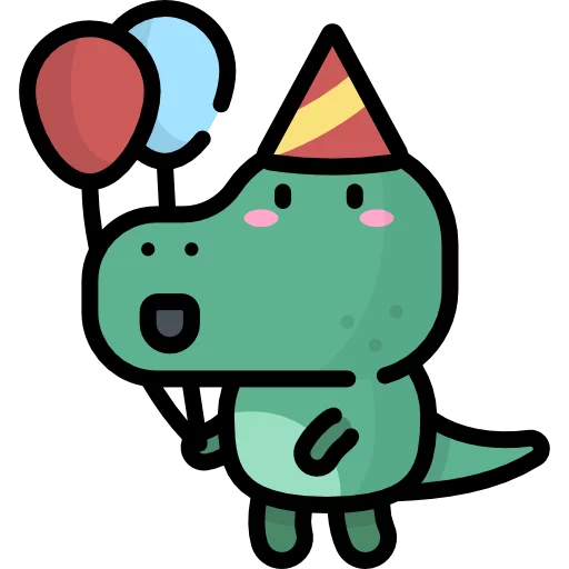 🦕 Стикер «Маленький Динозаврик» для Telegram