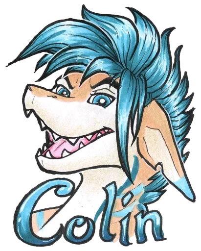 Стикерпак Small Shark для Telegram