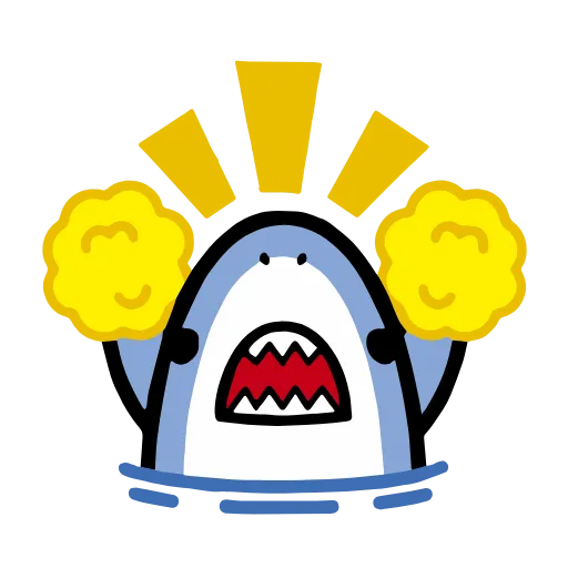 Стикер 22 small shark