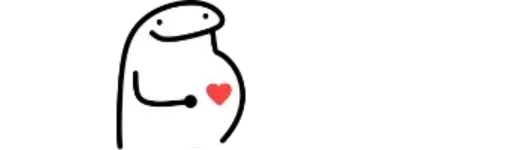 🤍 Стикер «Small» для Telegram