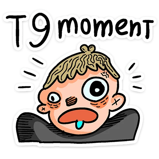 🥴 Стикер «Смартфоня» для Telegram