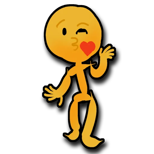 😘 Стикер «СМАЙЛЯТКА» для Telegram