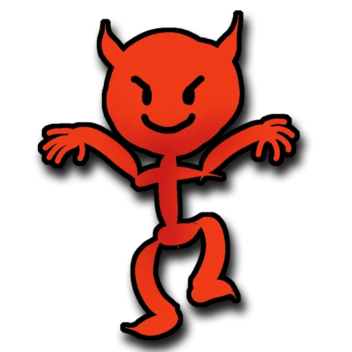 😈 Стикер «СМАЙЛЯТКА» для Telegram