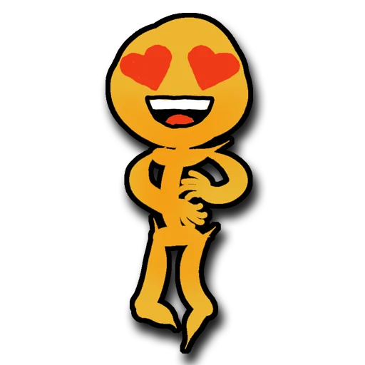 😍 Стикер «СМАЙЛЯТКА» для Telegram