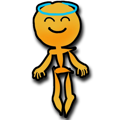 😇 Стикер «СМАЙЛЯТКА» для Telegram