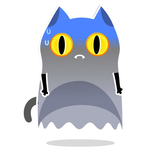 Стикер 4 Shadow Kitty