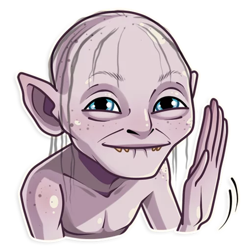 👋 Стикер «Gollum» для Telegram