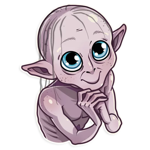 ☺️ Стикер «Gollum» для Telegram