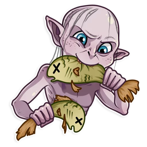 🍔 Стикер «Gollum» для Telegram
