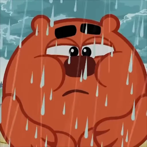 🌧 Стикер «Смешарики» для Telegram