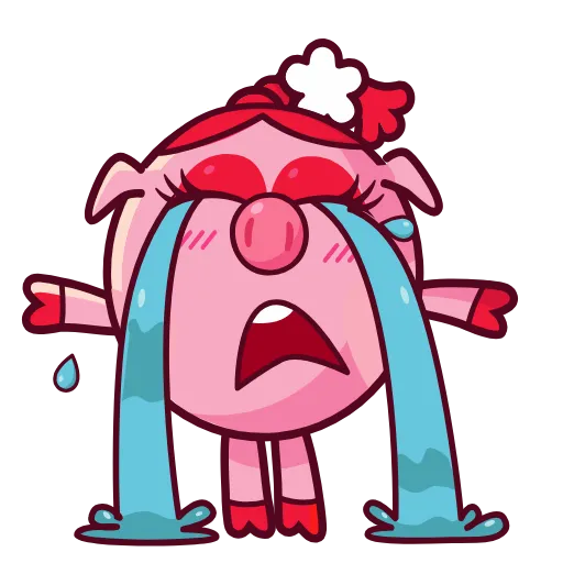 😭 Стикер «Smeshariki» для Telegram