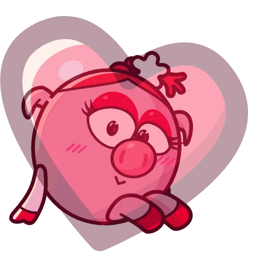 ❤️ Стикер «Smeshariki» для Telegram