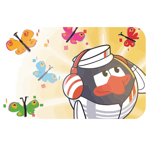 🎧 Эмодзи «Смешарики сквозь вселенные» для Telegram