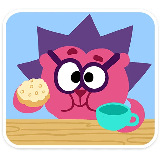 🤩 Стикер «Смешарики Фан-пак» для Telegram