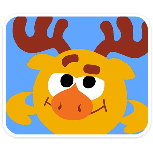 🤩 Стикер «Смешарики Фан-пак» для Telegram