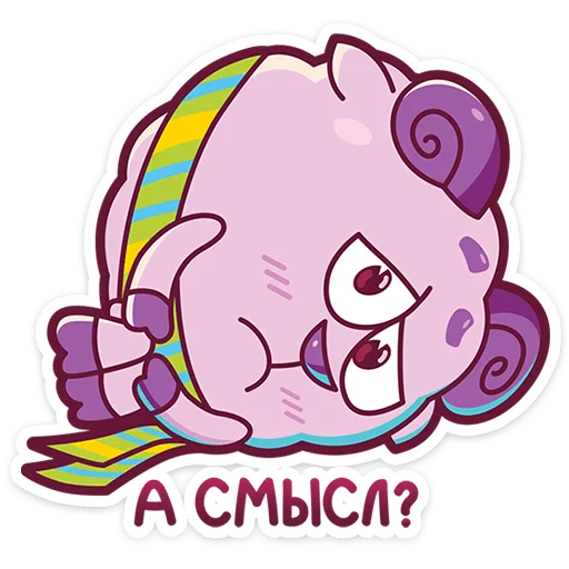 😭 Стикер «Смешарики» для Telegram