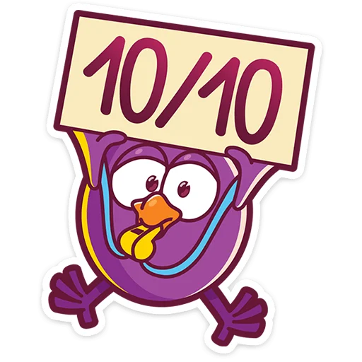 🔟 Стикер «Смешарики» для Telegram