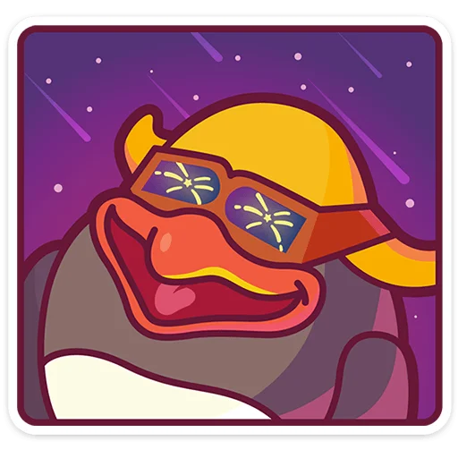 🤩 Стикер «Смешарики» для Telegram
