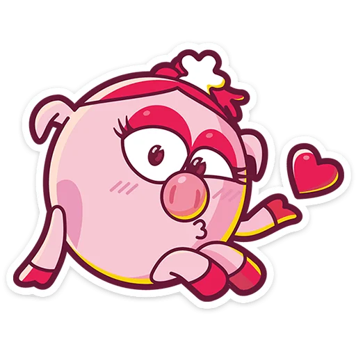 😘 Стикер «Смешарики» для Telegram
