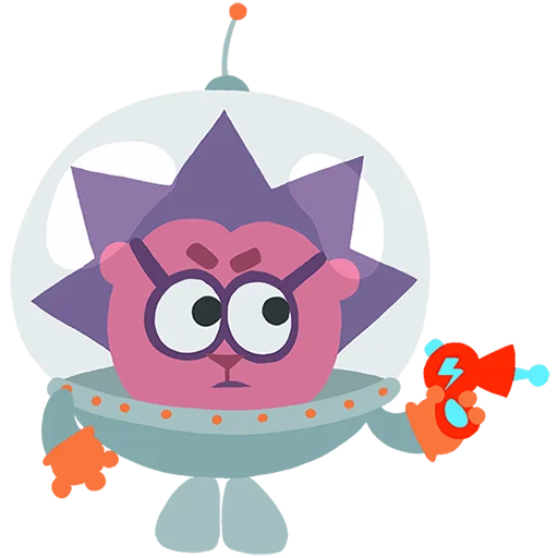 🛸 Стикер «Смешарики Без Текста» для Telegram