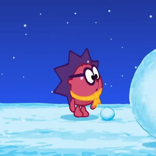 ⛄️ Стикер «Новогодние смешарики» для Telegram