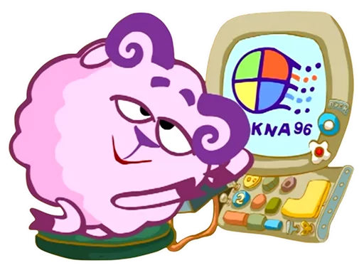🖥 Стикер «barash» для Telegram