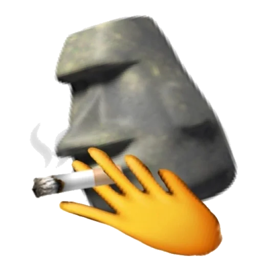 🗿 Стикер «смехуечки» для Telegram