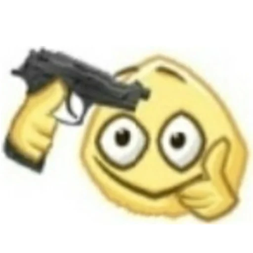 🔫 Стикер «смехуечки» для Telegram
