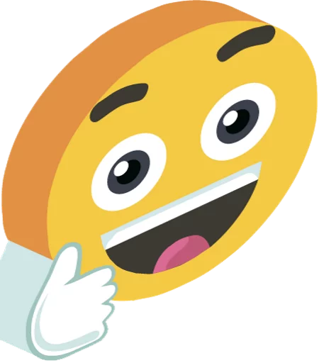 😊 Стикер «3d smile» для Telegram