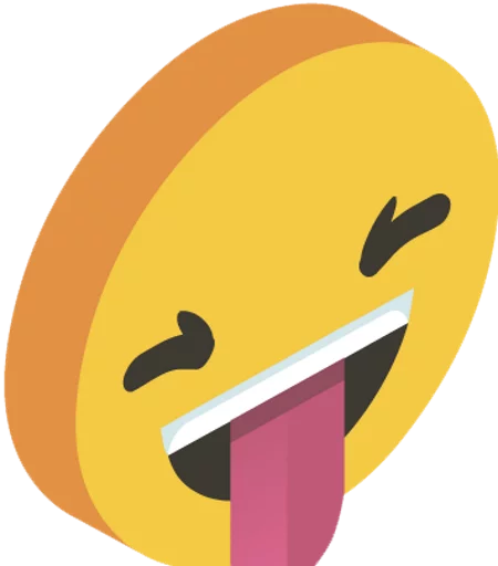 😀 Стикер «3d smile» для Telegram