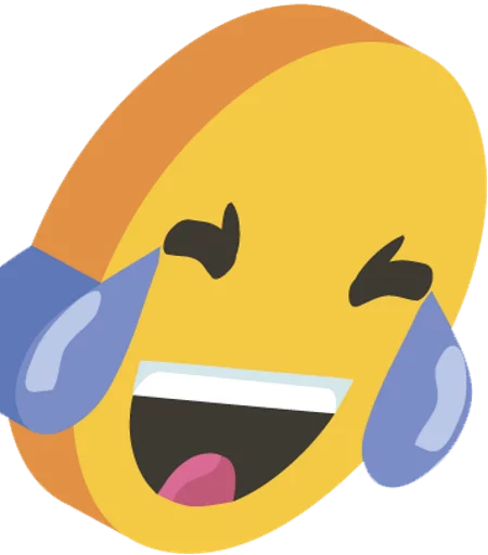 😂 Стикер «3d smile» для Telegram