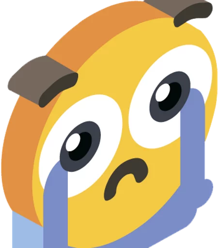 😭 Стикер «3d smile» для Telegram