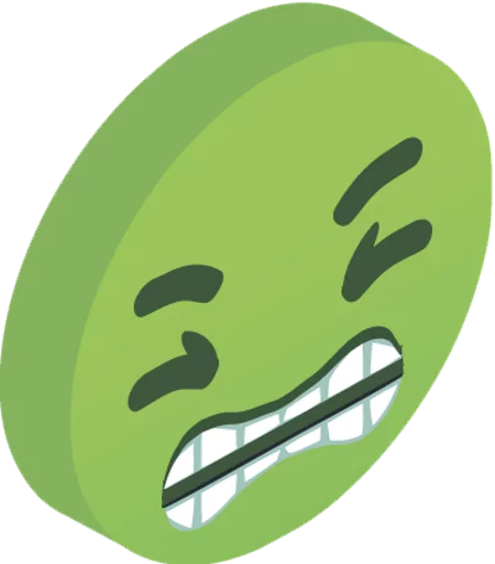 👷 Стикер «3d smile» для Telegram