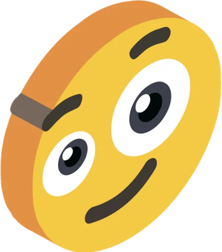 😜 Стикер «3d smile» для Telegram