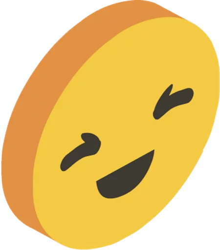 😛 Стикер «3d smile» для Telegram
