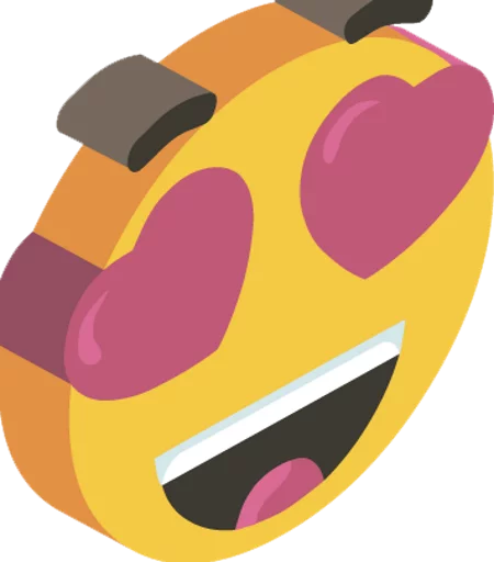 😍 Стикер «3d smile» для Telegram