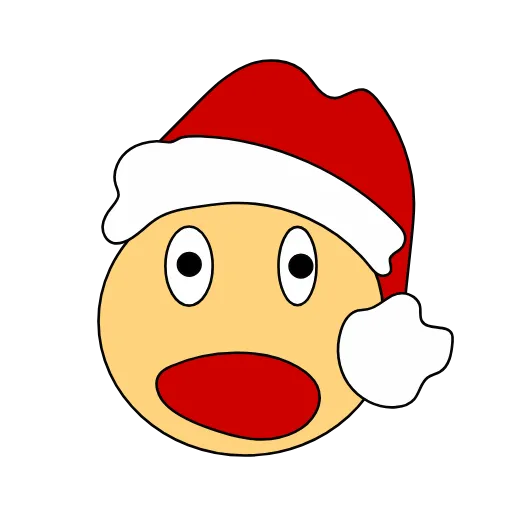 😊 Стикер «smile_newyear» для Telegram