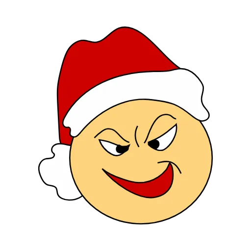 😡 Стикер «smile_newyear» для Telegram
