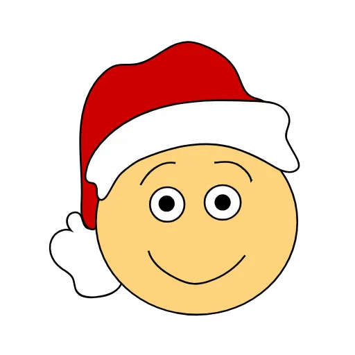 😊 Стикер «smile_newyear» для Telegram