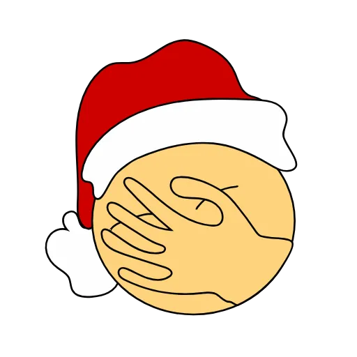 😂 Стикер «smile_newyear» для Telegram