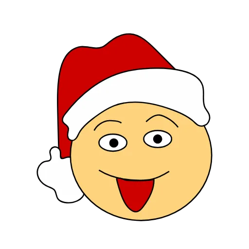 😘 Стикер «smile_newyear» для Telegram