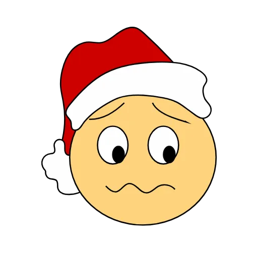 😊 Стикер «smile_newyear» для Telegram