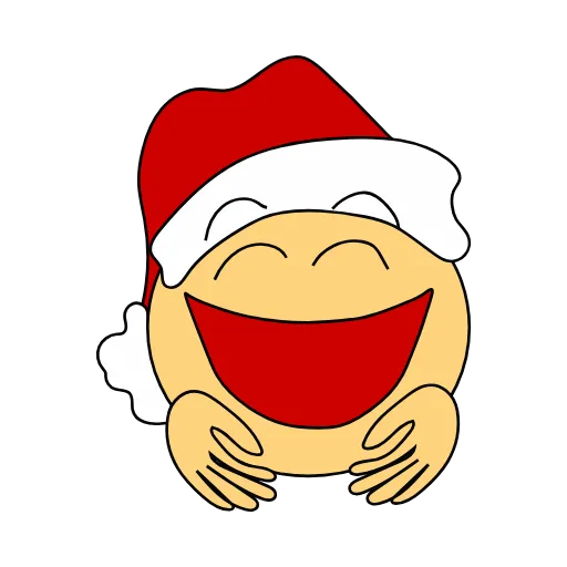 😊 Стикер «smile_newyear» для Telegram